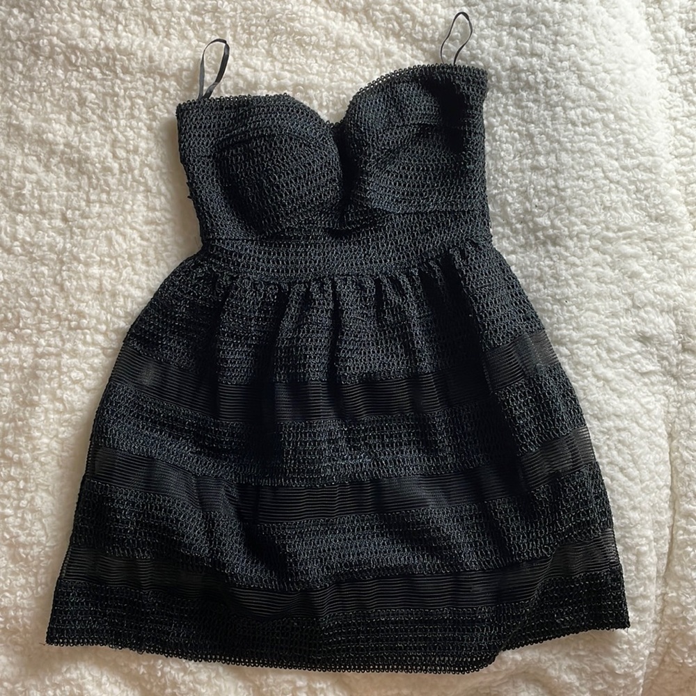Epique Moi Dress in Black- Size Large